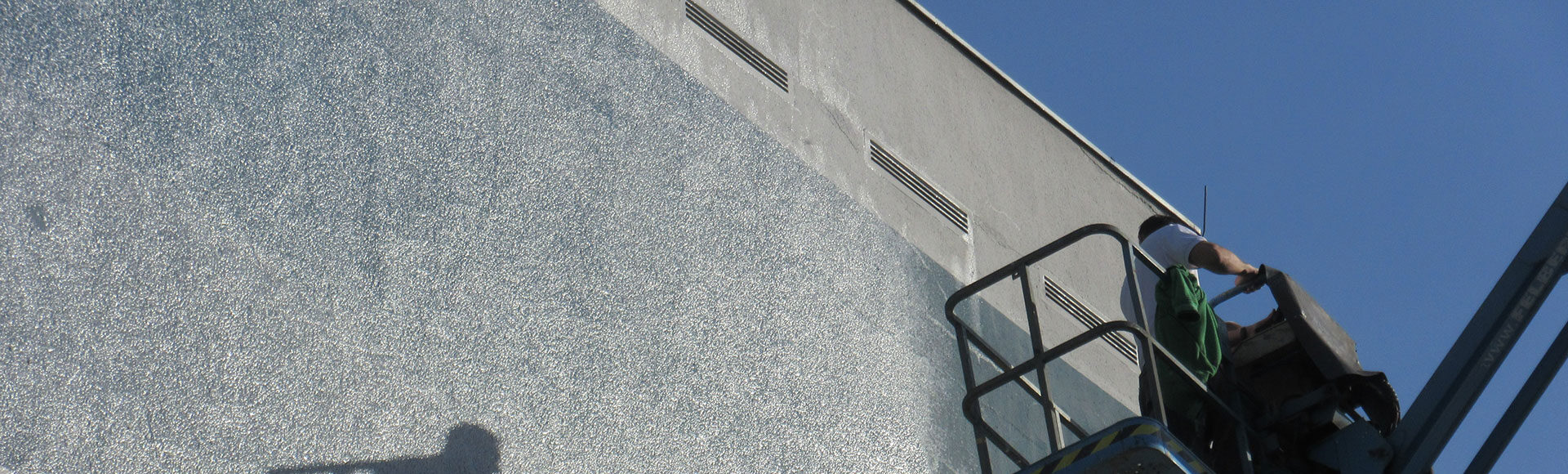 Fassadenreinigung am Schloss Ahrensburg